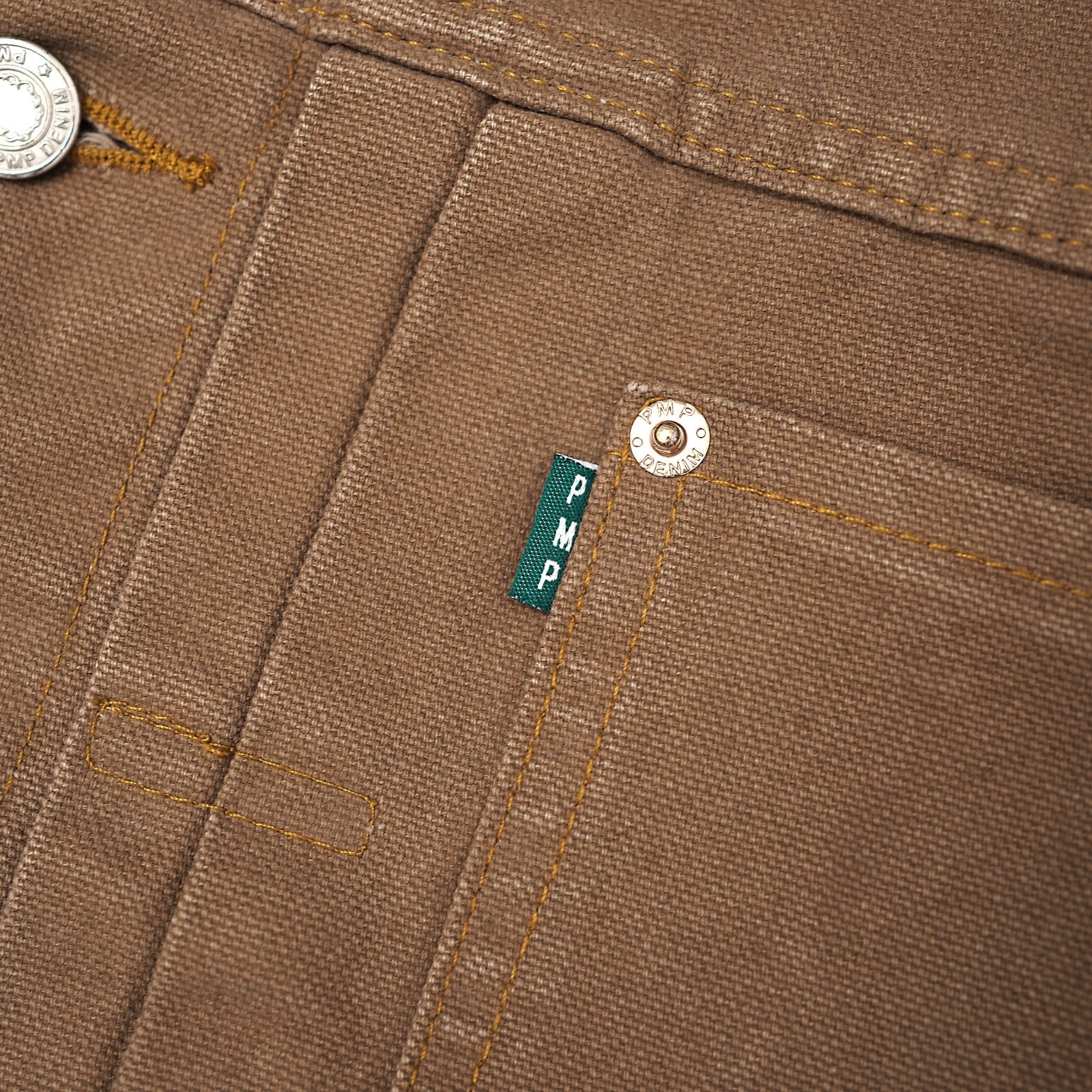 Pot Meets Pop Jacket - Super Skunk Duck Canvas Washed Brown Fw25 - Jacket