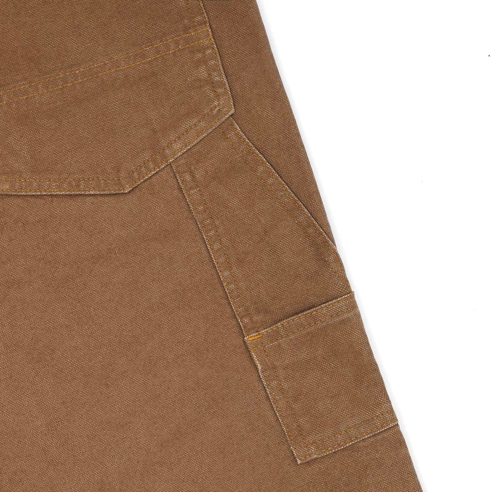 Pot Meets Pop Celana Panjang - Cacho Carpenter Duck Canvas Dirty Washed Duck Brown Fw25 - Carpenter Pants