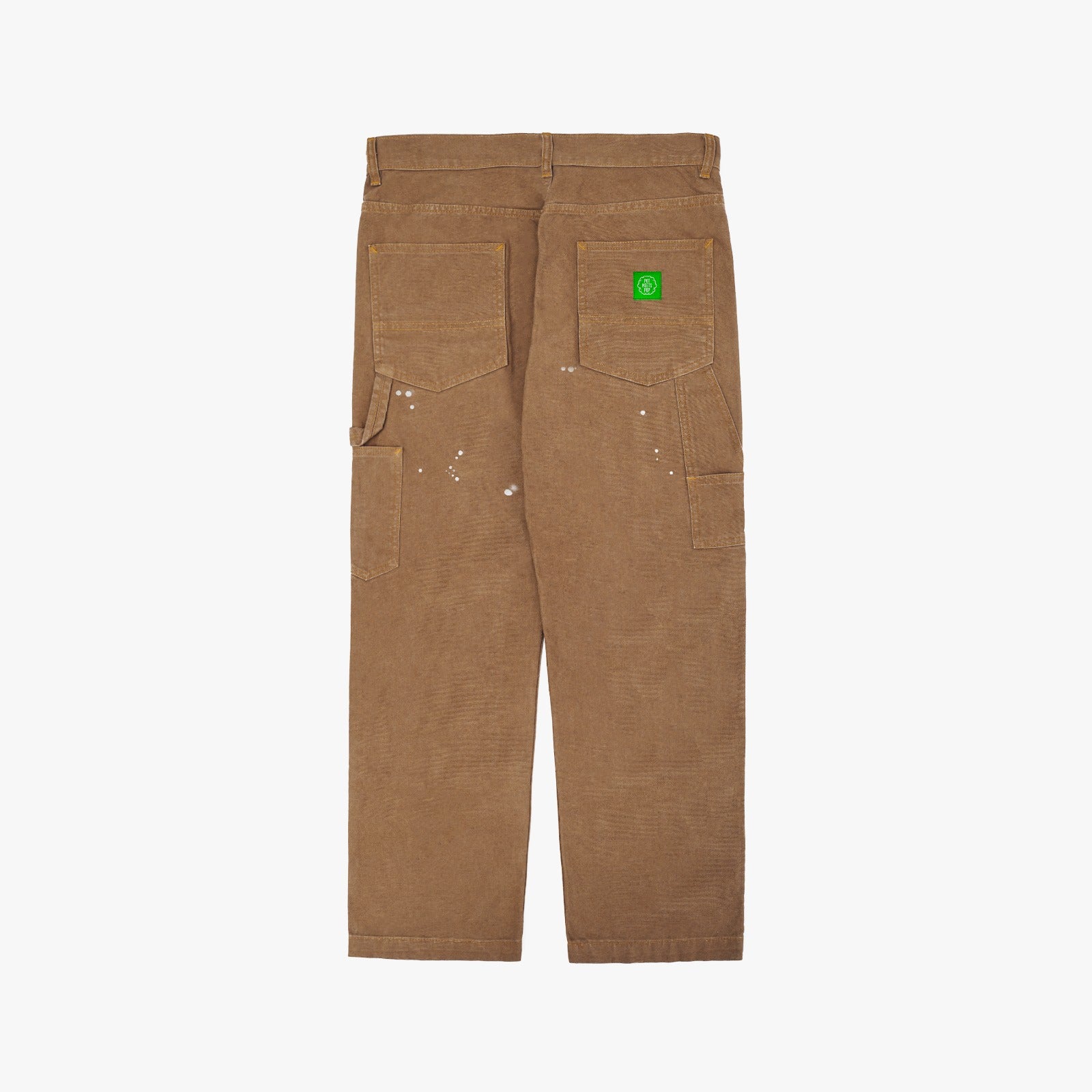 Pot Meets Pop Celana Panjang - Cacho Carpenter Duck Canvas Dirty Washed Duck Brown Fw25 - Carpenter Pants