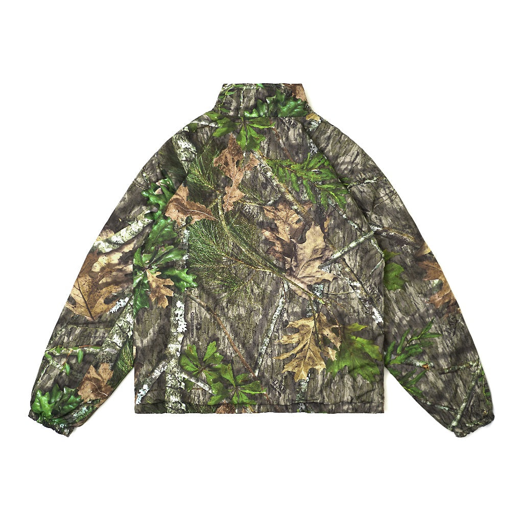 Pot Meets Pop Jaket - Puff Puff Puffer Jacket Real Camo Fw25 - Jacket