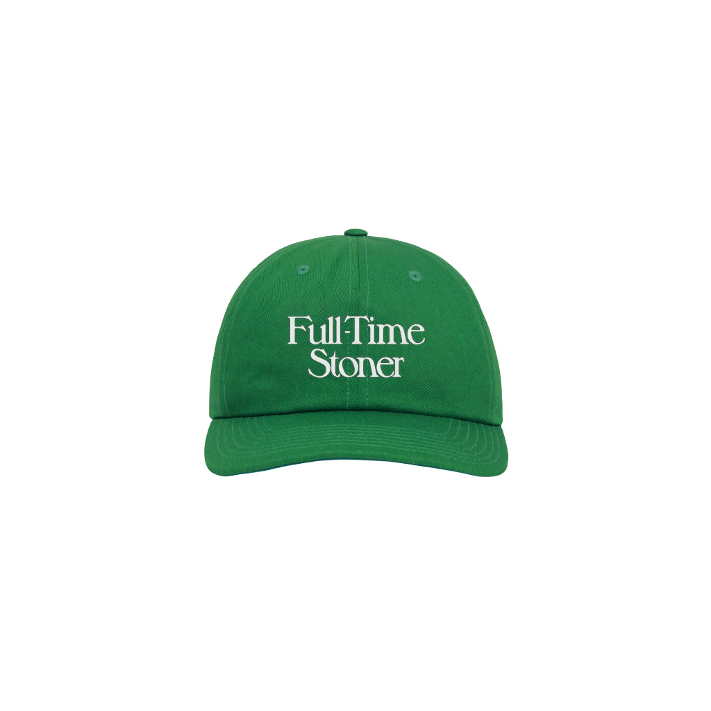 Pot Meets Pop Topi - Full Time Stoner Dad Cap Green Fw25 - Cap
