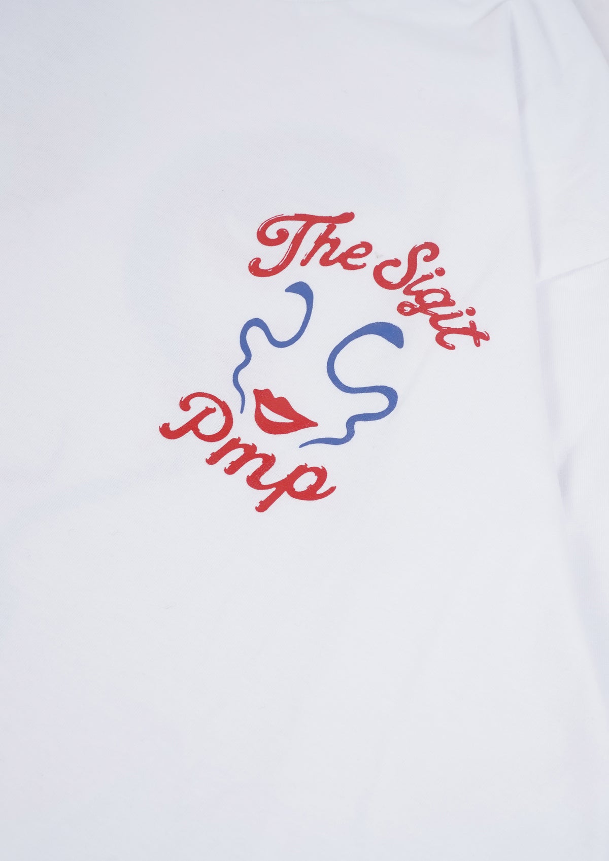 Pot Meets Pop x The Sigit - The Sigit Ls Tee White