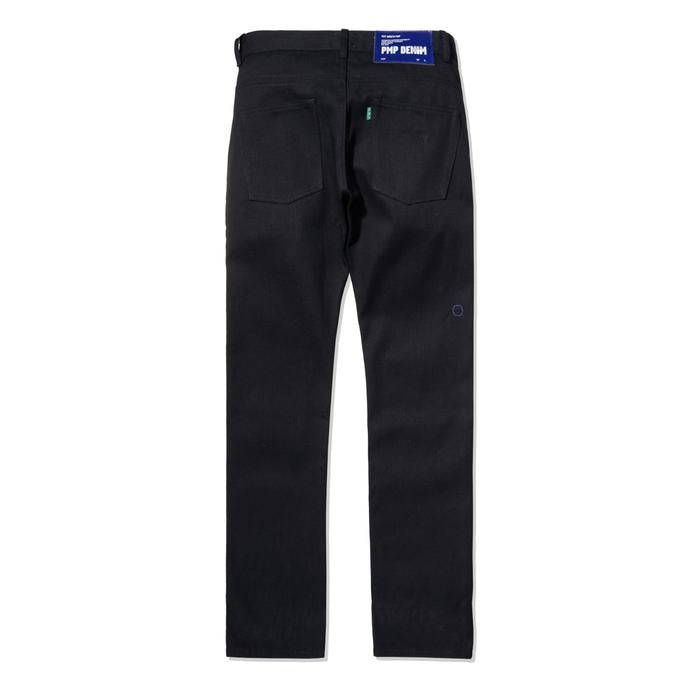 Pot Meets Pop Jeans - Pmp Denim Thaistick Black - Slim Tapered