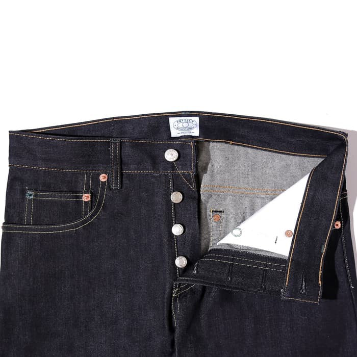 Pot Meets Pop Denim - Thaistick Blue Indigo - Slim Tapered - 10,5 Oz