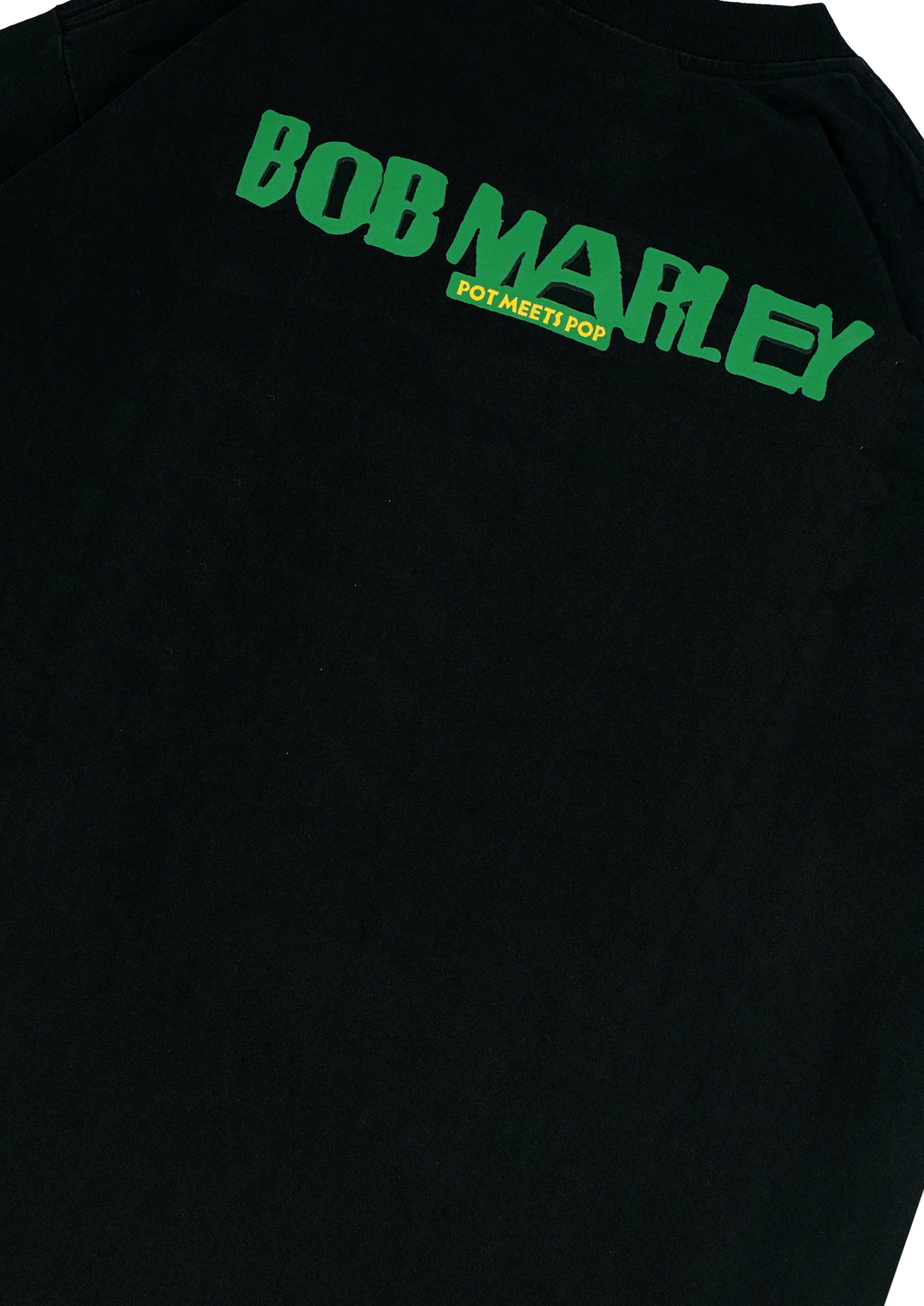 Pot Meets Pop x Bob Marley - One Love Tee Black