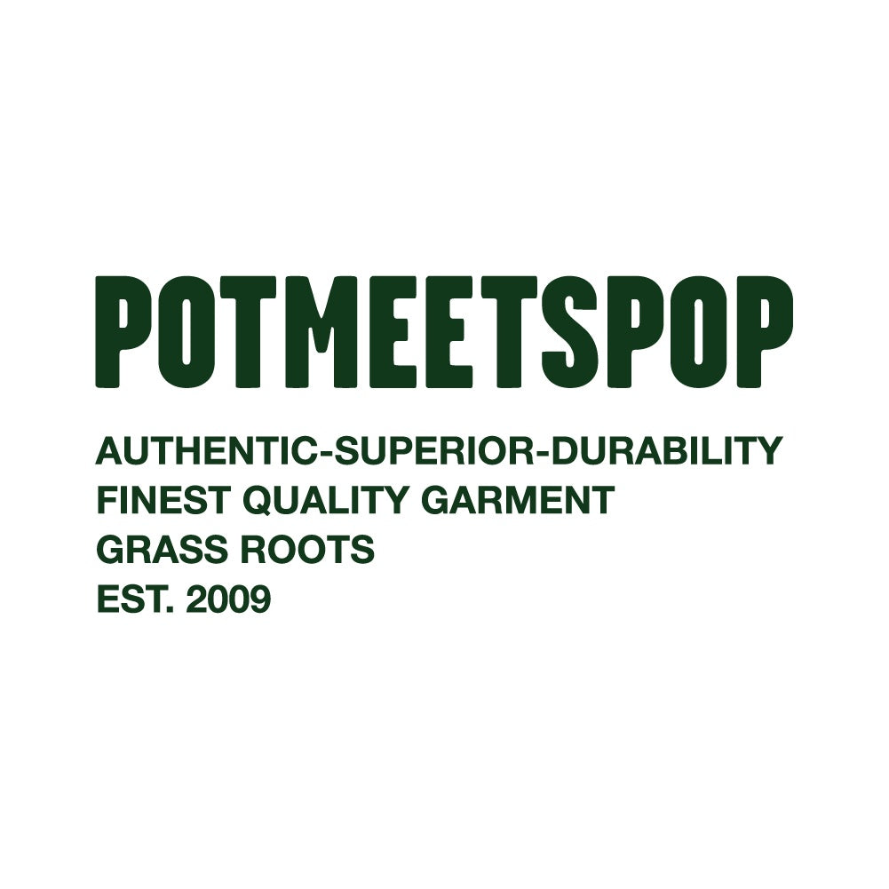 Pot Meets Pop Tshirt - Arch Tee White