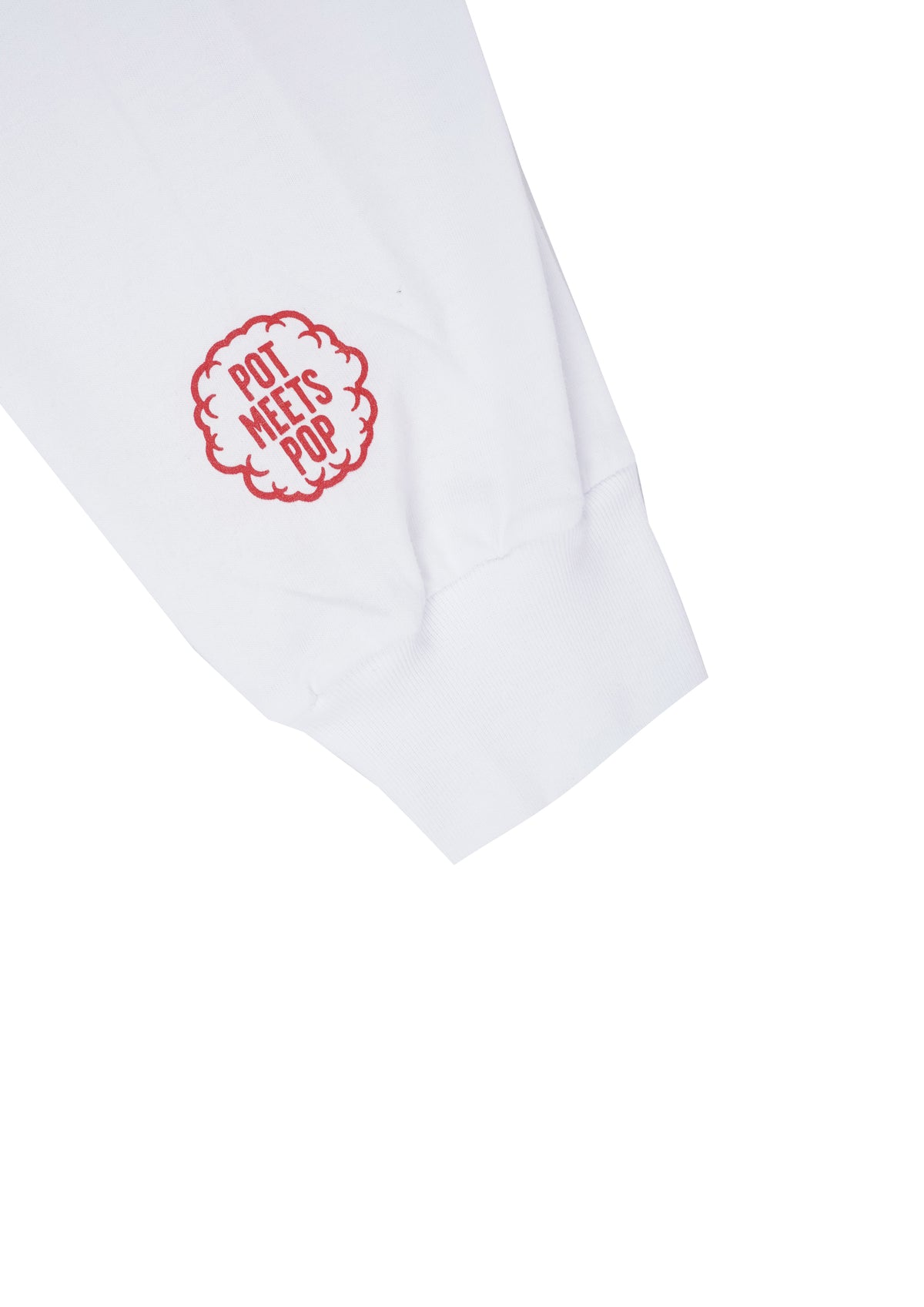 Pot Meets Pop x The Sigit - The Sigit Ls Tee White