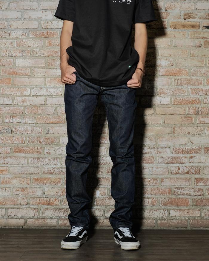 Pot Meets Pop Jeans - Haze Blue Indigo - Regular Fit Ss22