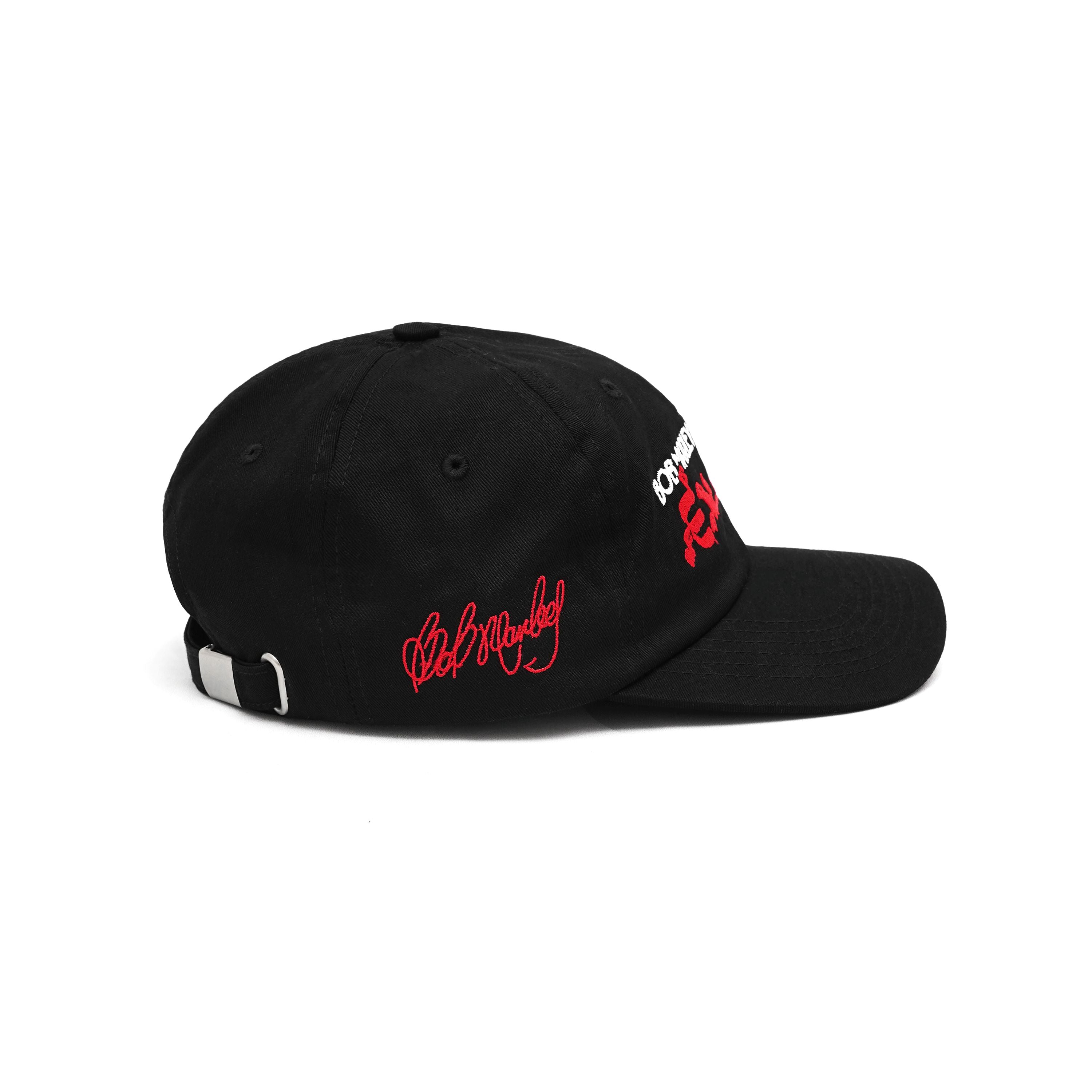 Pot Meets Pop x Bob Marley - Exodus Dad Cap Black