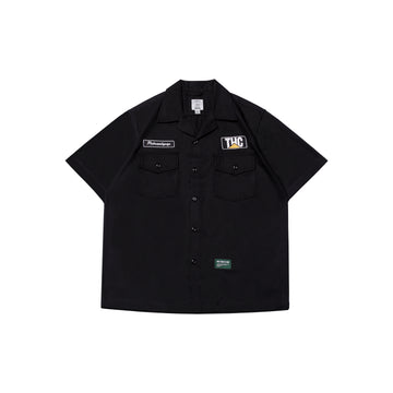 POT MEETS POP - THC WORKSHIRT BLACK SS`25