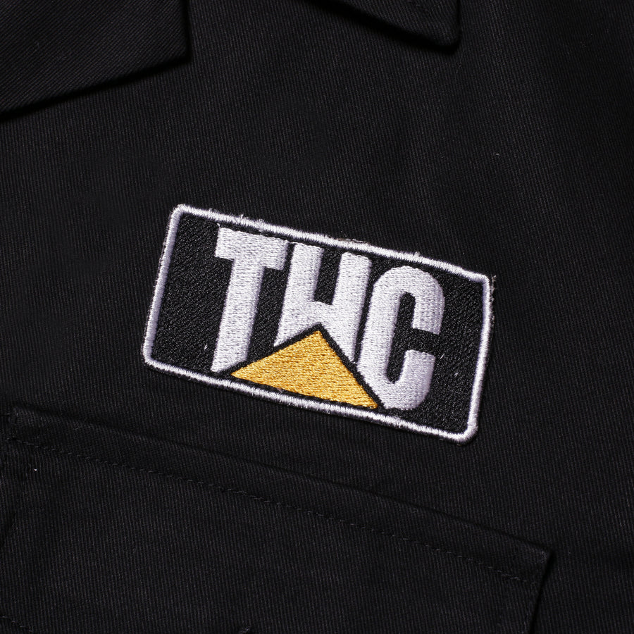 POT MEETS POP - THC WORKSHIRT BLACK SS`25