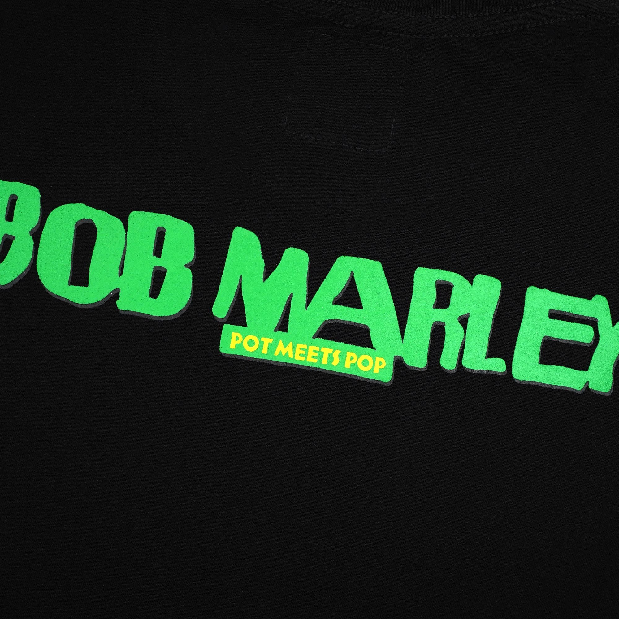 Pot Meets Pop x Bob Marley - One Love Tee Black