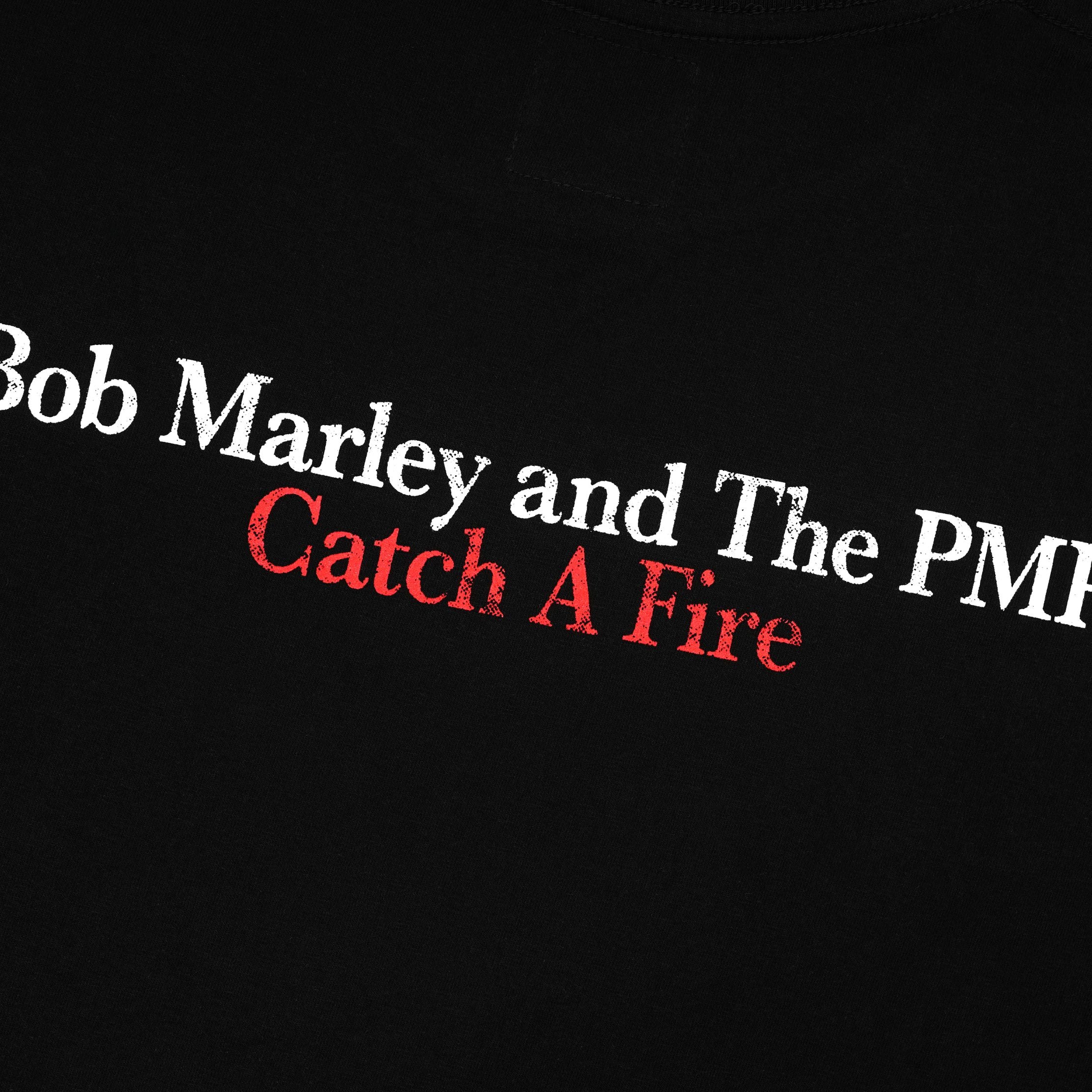 Pot Meets Pop x Bob Marley - Catch A fire Longsleeve Black