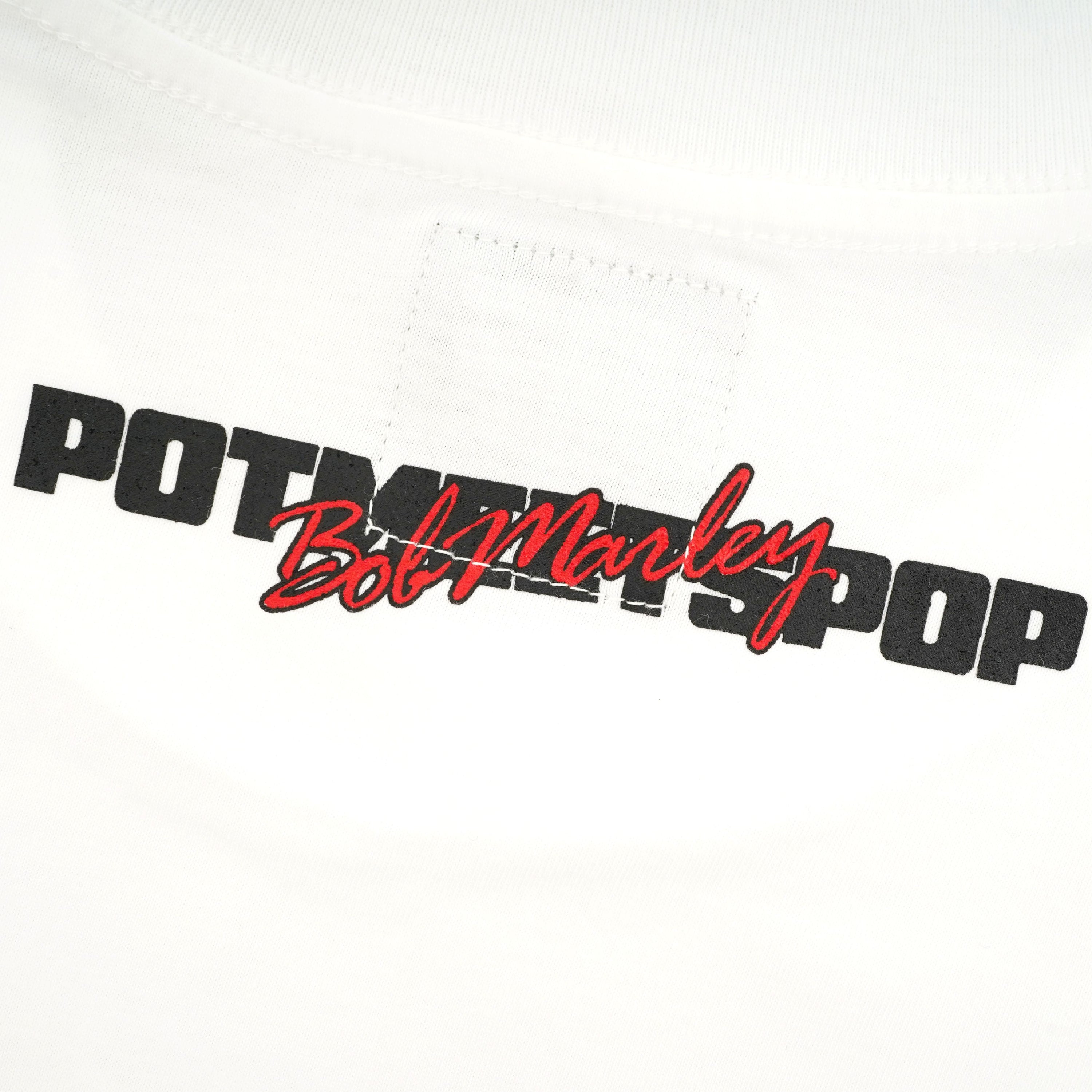 Pot Meets Pop x Bob Marley - Sunset Tee White