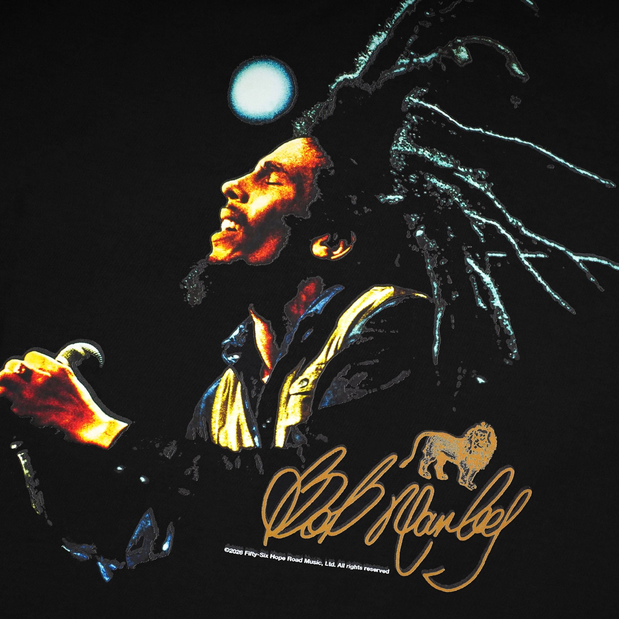 Pot Meets Pop x Bob Marley - Live Coach Jacket Black