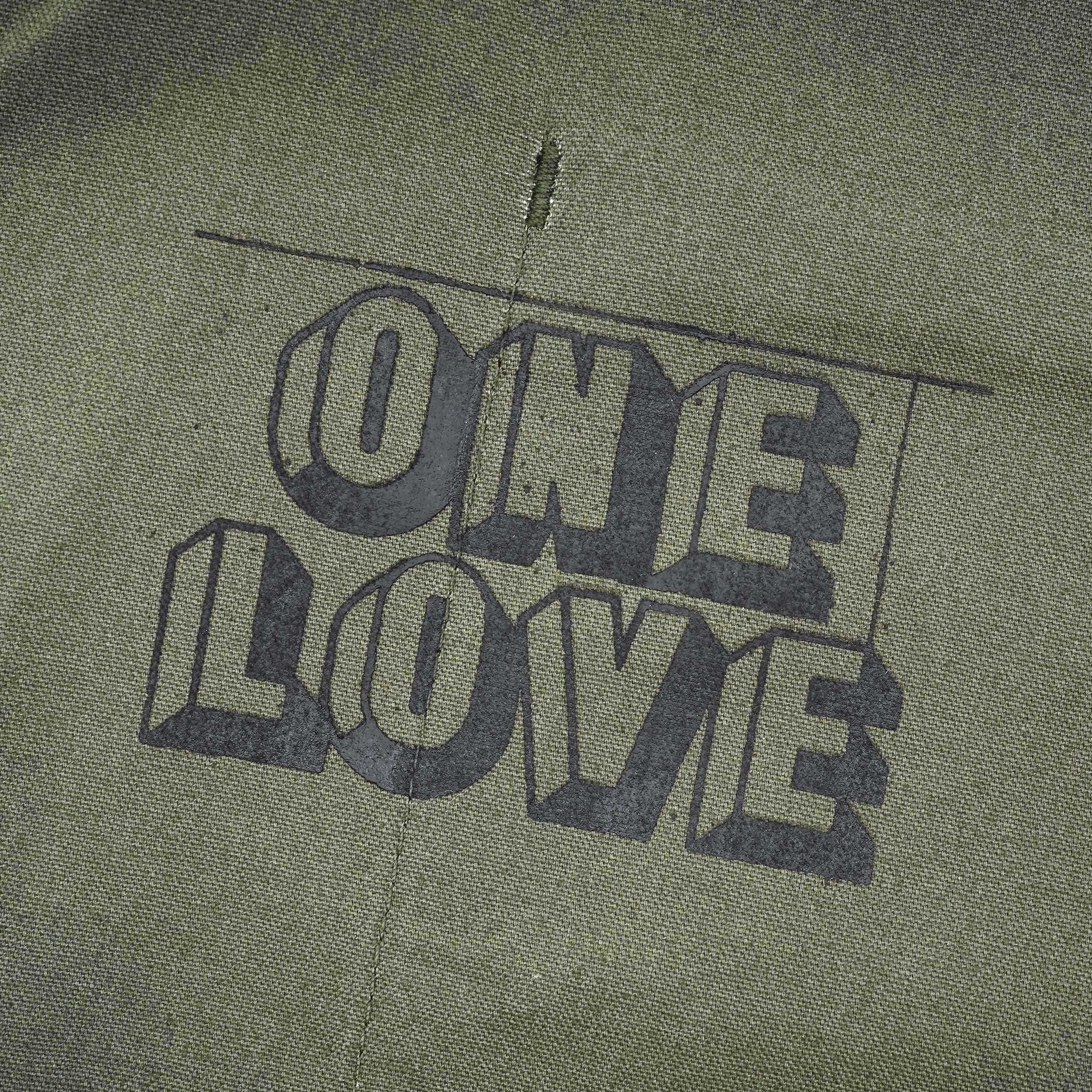 Pot Meets Pop x Bob Marley - Jamming Chore Coat Olive Green