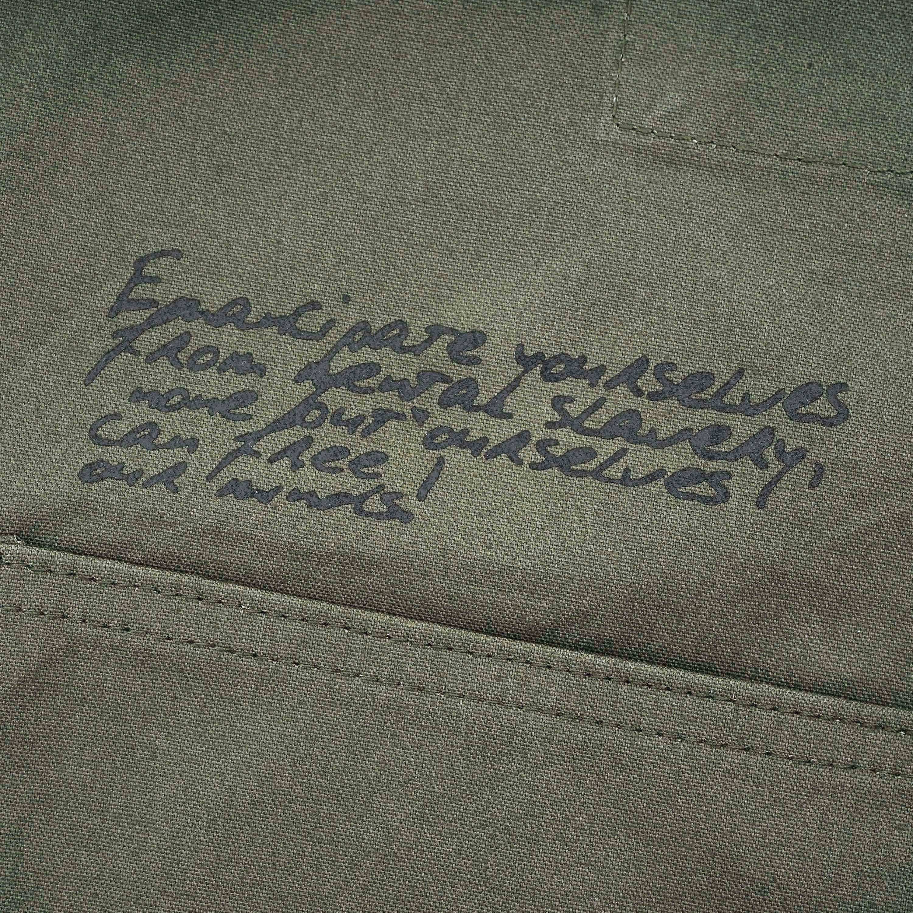 Pot Meets Pop x Bob Marley - Jamming Chore Coat Olive Green