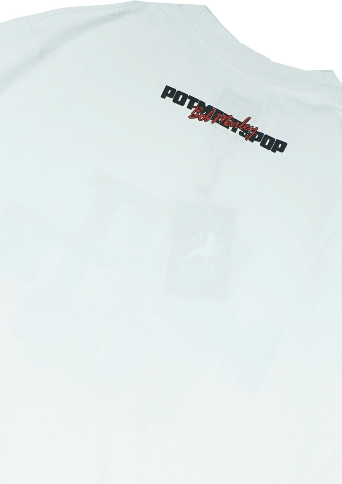 Pot Meets Pop x Bob Marley - Sunset Tee White