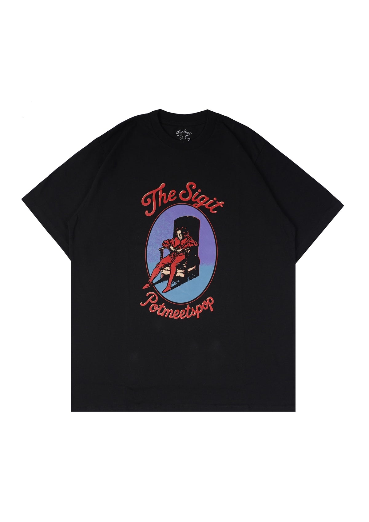 Pot Meets Pop x The Sigit - The Sigit Tee Black