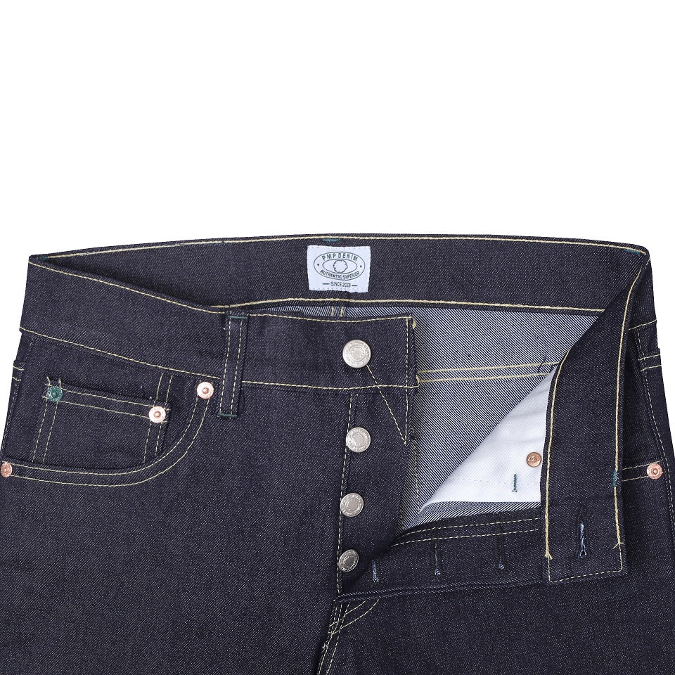 Pot Meets Pop Jeans - Afghani Deep Blue Fiber - Skinny Ss22