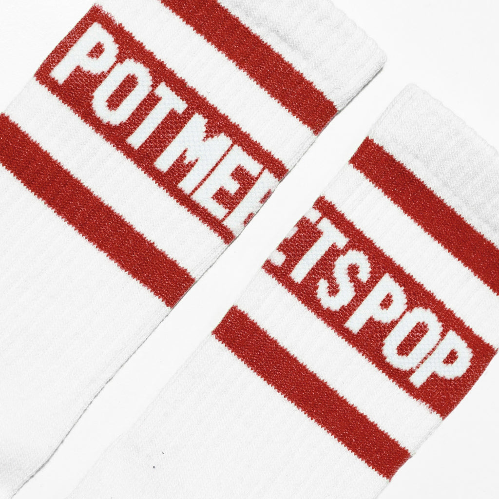 Pot Meets Pop Kaos Kaki - Stripe Socks