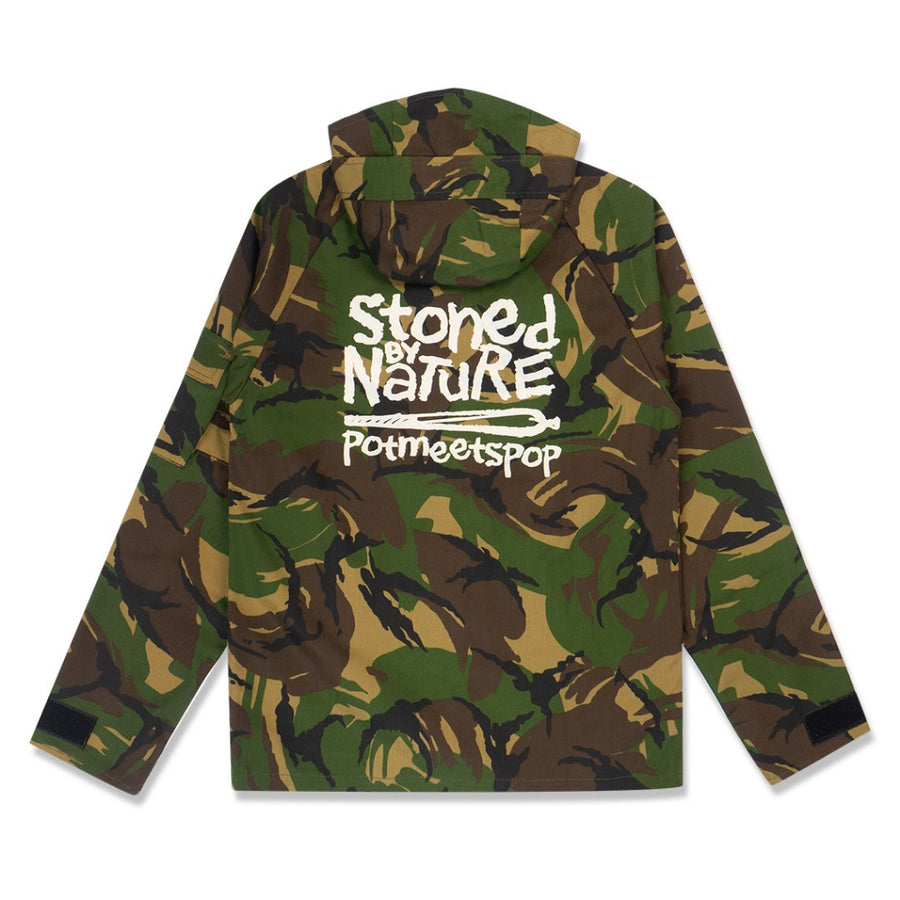 POT MEETS POP - ECWCS STONED BY NATURE JACKET CAMO SS`23