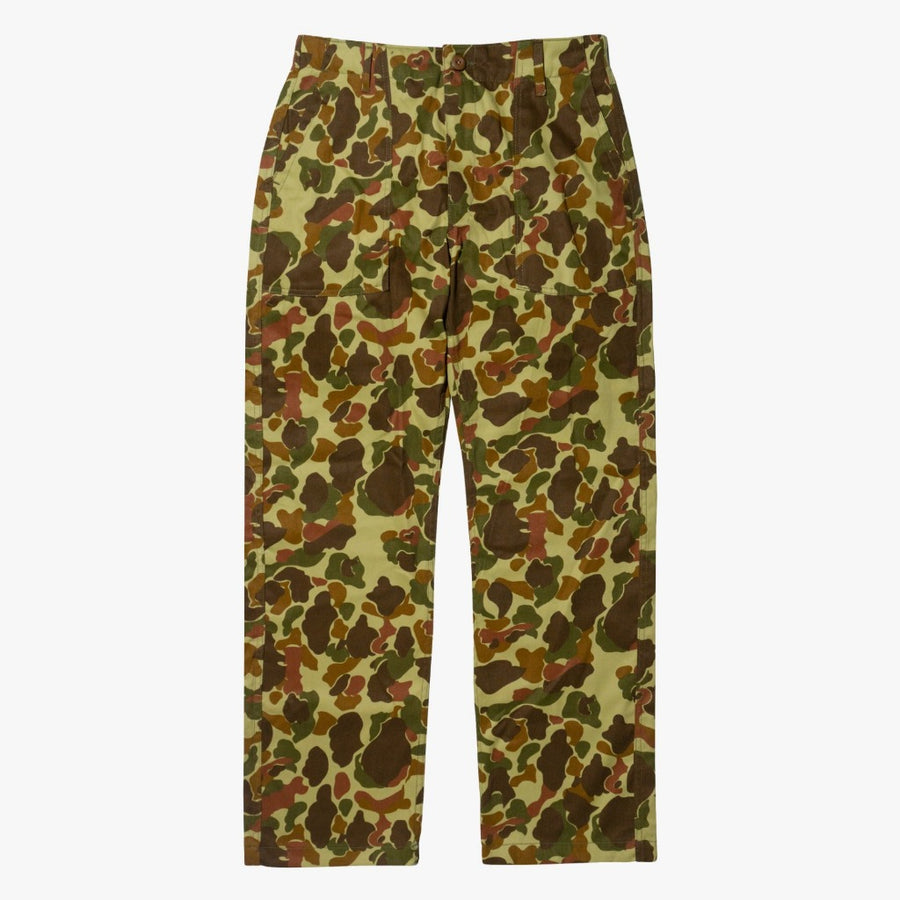 POT MEETS POP - FATTY FATIGUE PANTS FROGSKIN CAMO SS`24