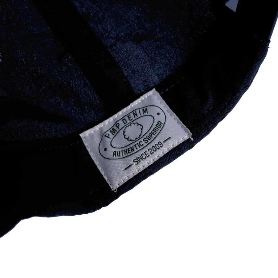 POT MEETS POP - HASH NYLON 5 PANEL SNAPBACK NAVY SS`24