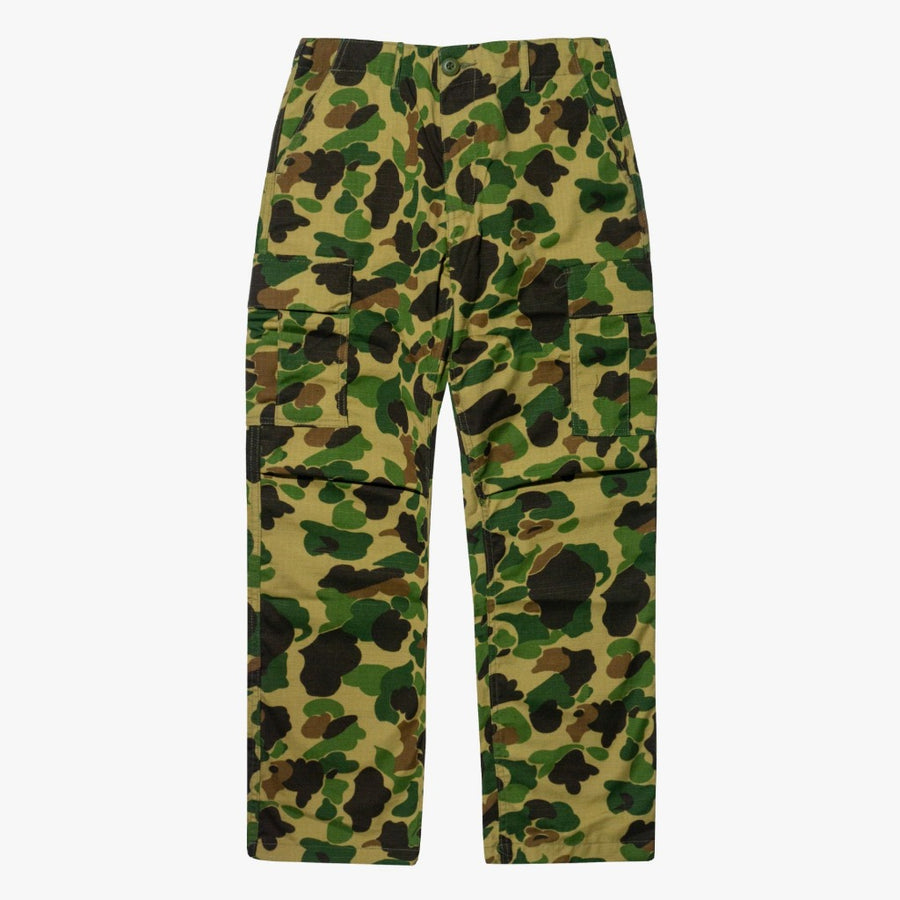 POT MEETS POP - CHRONIC CARGO PANTS DUCK HUNTER CAMO SS`24