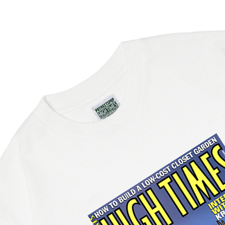 POT MEETS POP X HIGH TIMES MAGAZINE - WORLD HEMP EXPLOSION TEE WHITE