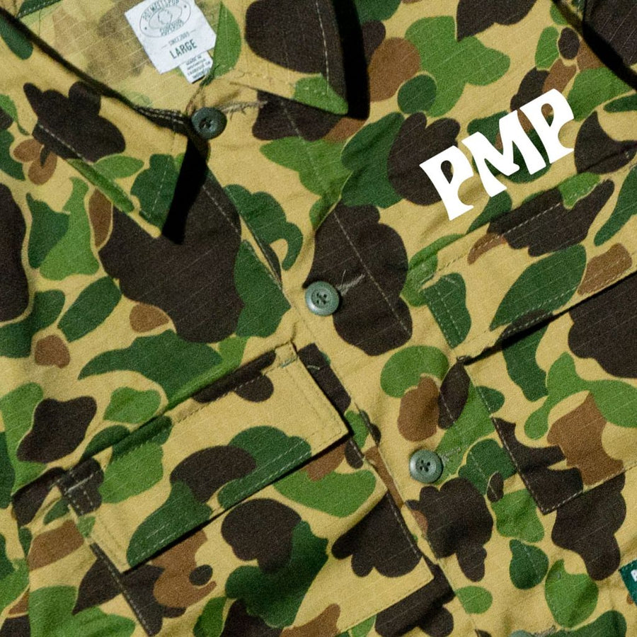 POT MEETS POP - OZ ARMY DUCK HUNTER CAMO SS`24