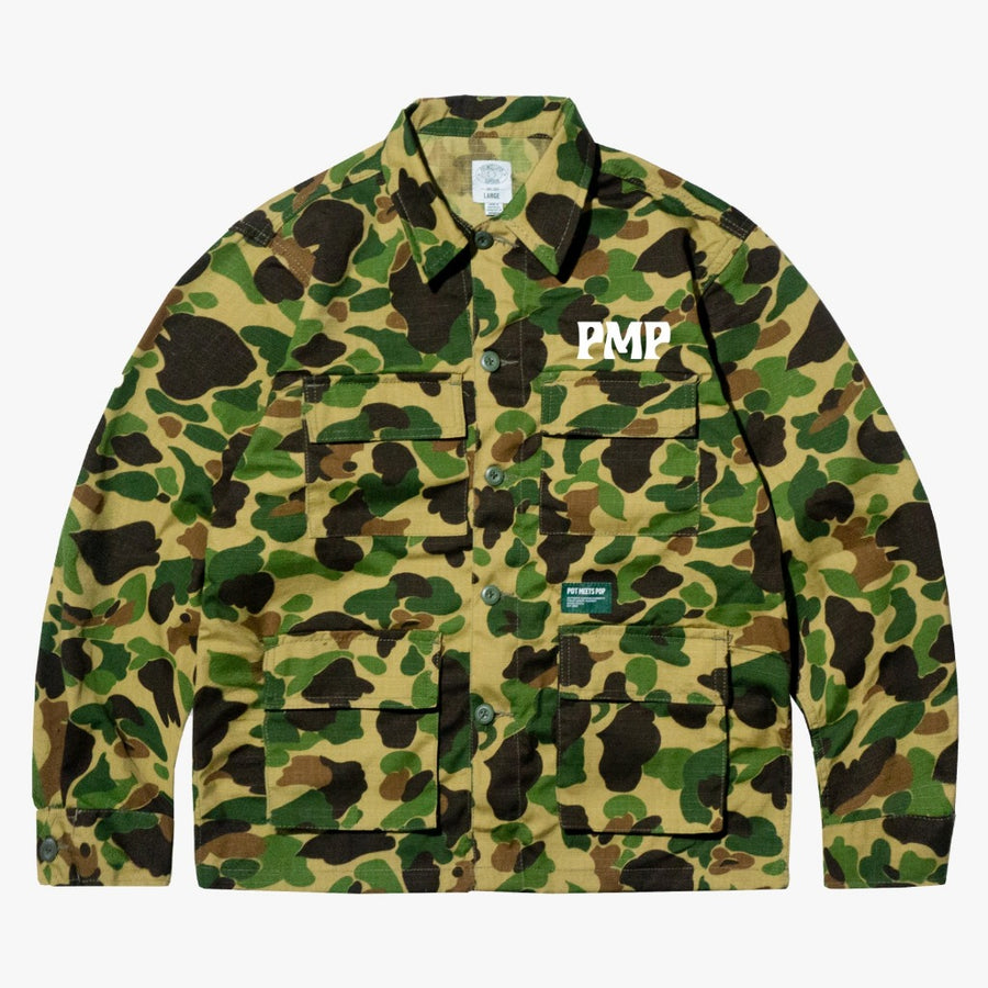 POT MEETS POP - OZ ARMY DUCK HUNTER CAMO SS`24