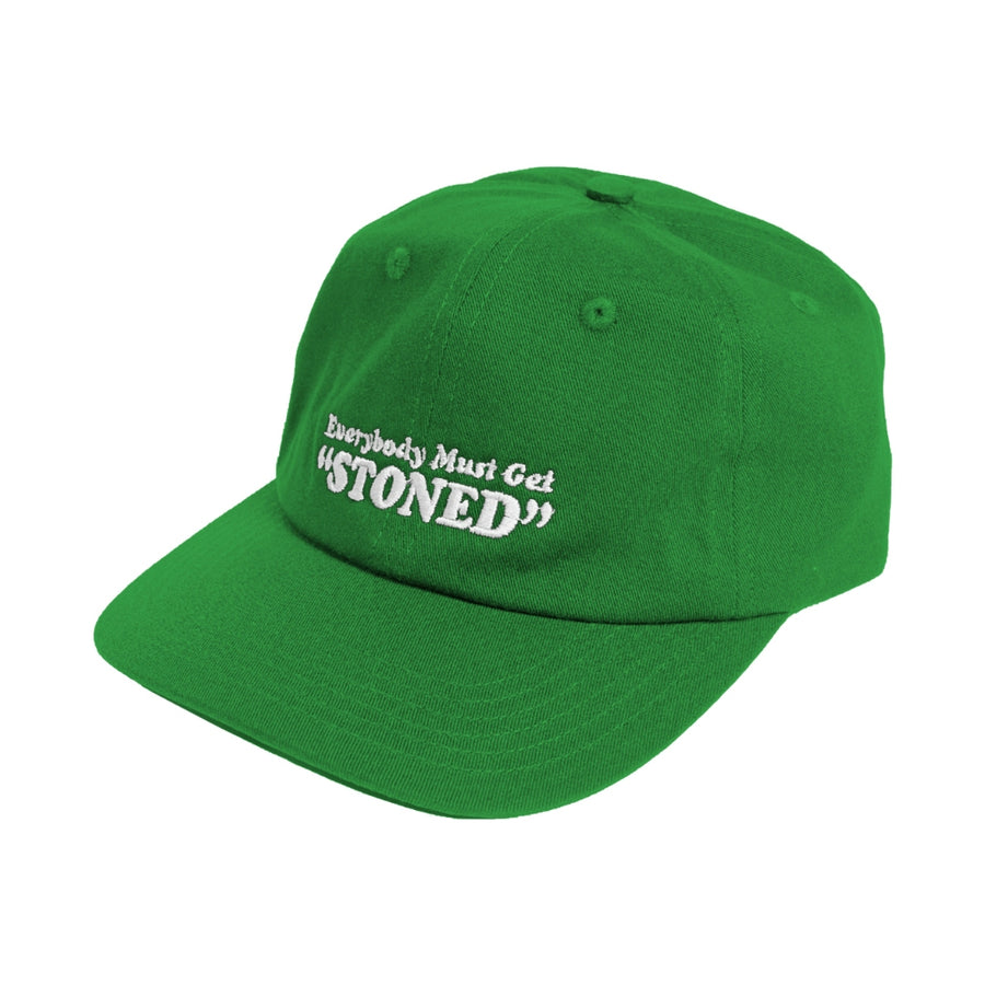 POT MEETS POP - EVERYBODY MUST GET STONED DAD CAP GREEN SS`24