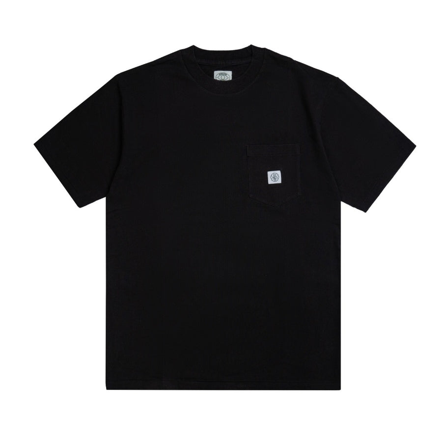 POT MEETS POP - PMP POCKET TEE BLACK