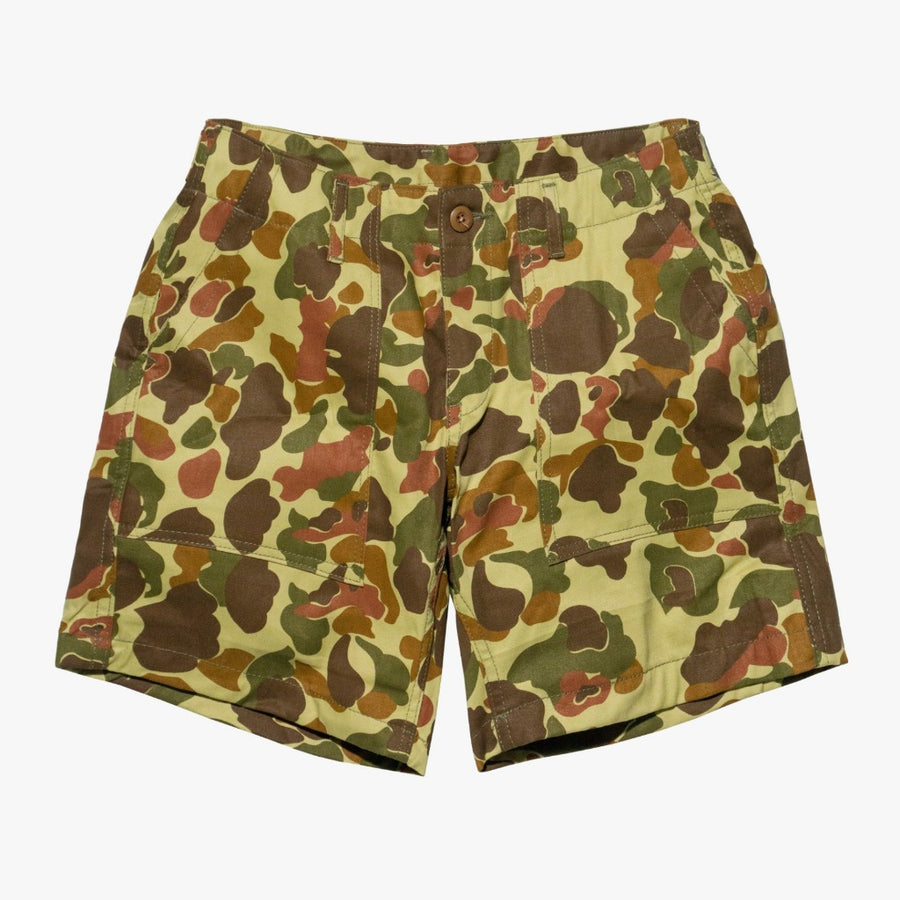 POT MEETS POP - FATTY FATIGUE SHORTS FROGSKIN CAMO SS`24