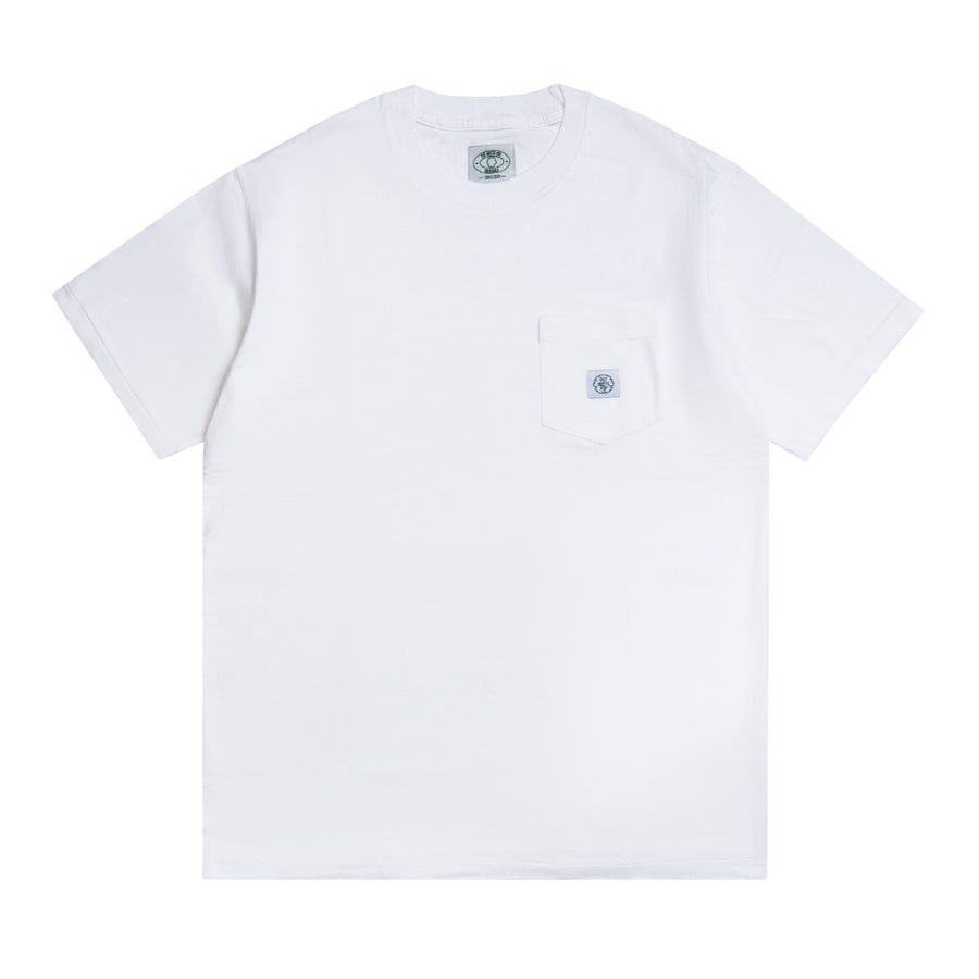 POT MEETS POP - PMP POCKET TEE WHITE