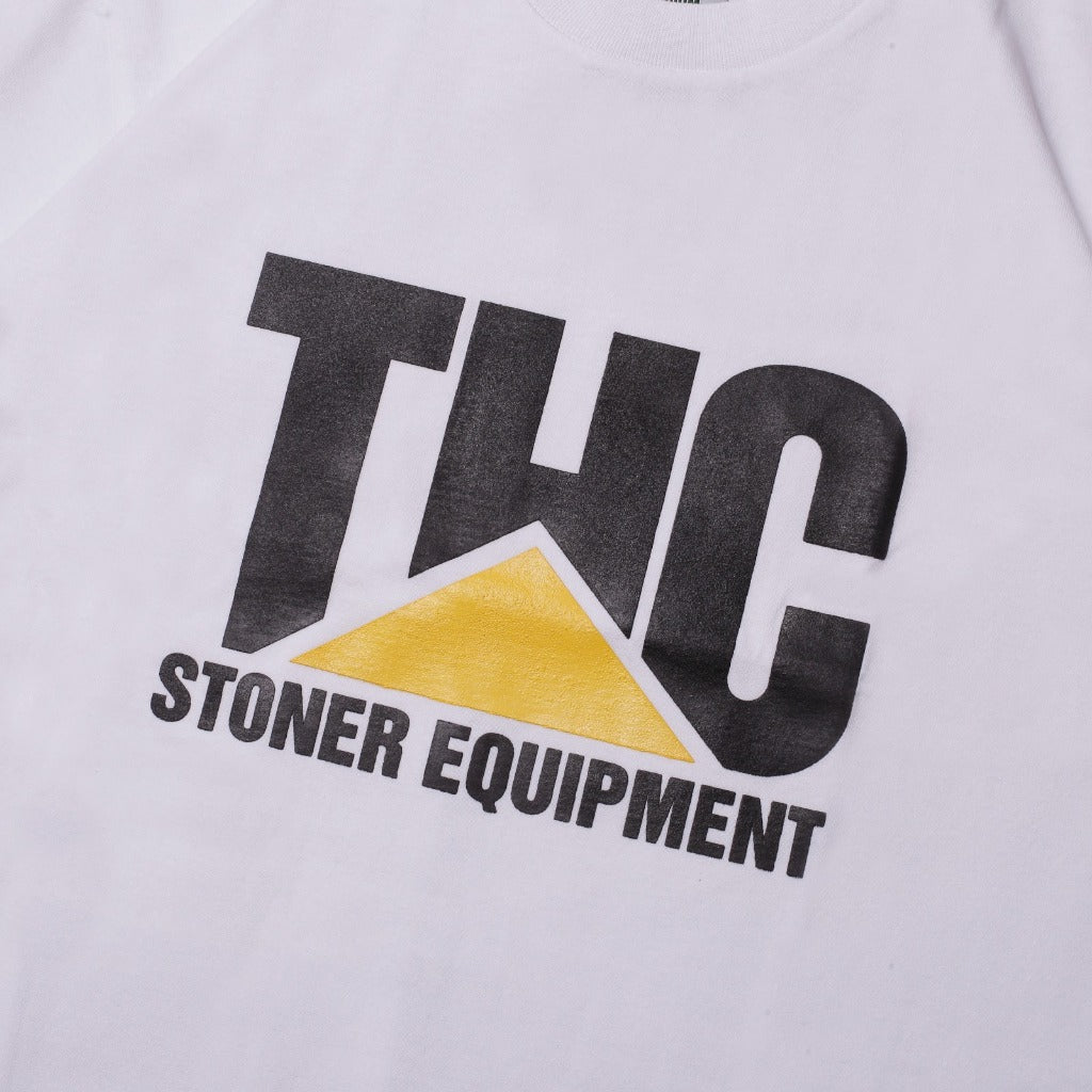 Pot Meets Pop Kaos Lengan Pendek - Thc Tee White Ss25 - T'shirt