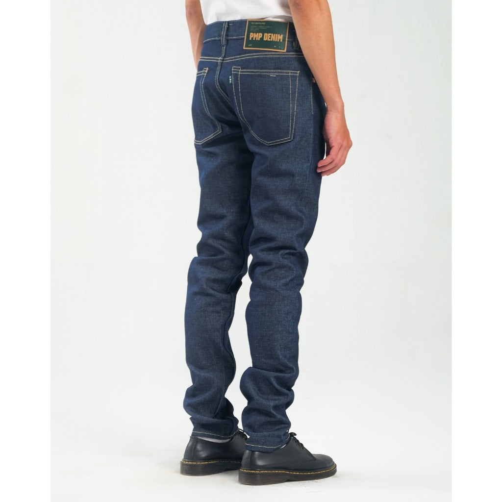 Pot Meets Pop Denim - Thaistick Blue Indigo - Slim Tapered - 10,5 Oz