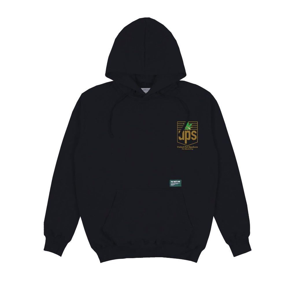 Pot Meets Pop Sweater Hoodie - UPS Hoodie Black FW`24 - Hoodie