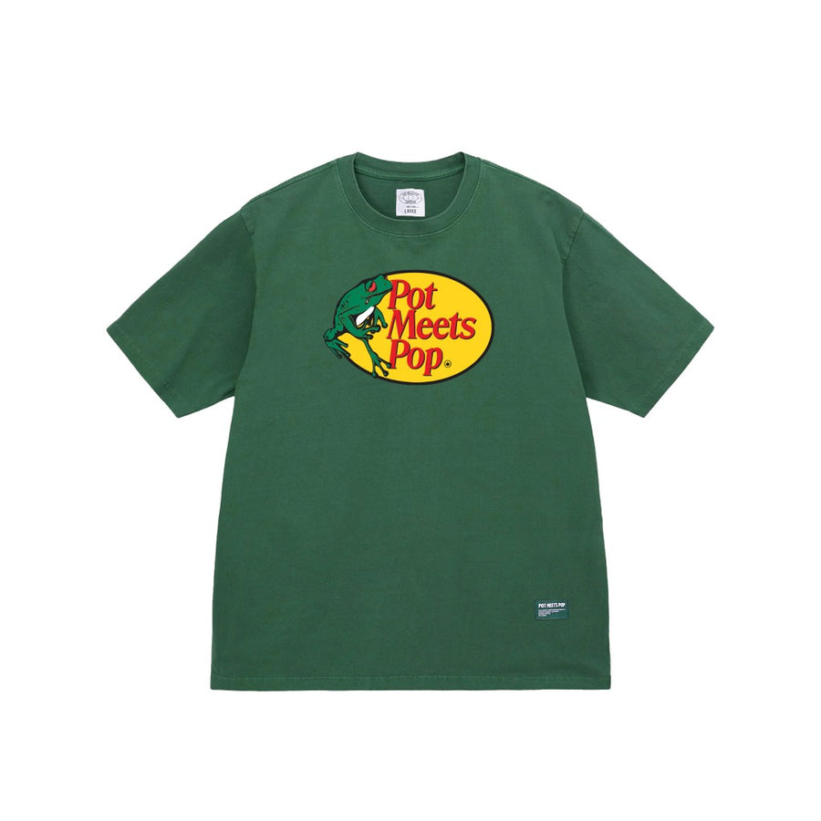 POT MEETS POP - FROGGIE TEE GREEN FW`24