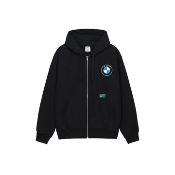 POT MEETS POP - THC ZIP HOODIE BLACK FW`24