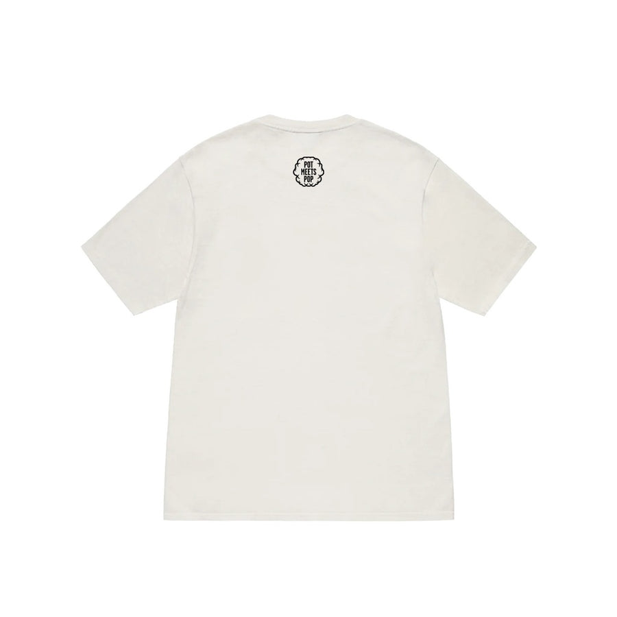 POT MEETS POP - PBS TEE WHITE FW`24