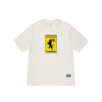 POT MEETS POP - RASTAFARI TEE WHITE FW`24