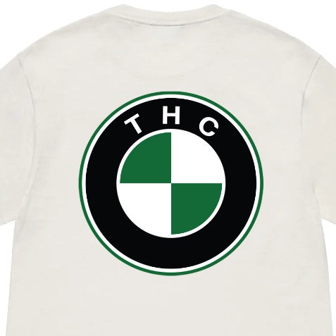 Pot Meets Pop Kaos Lengan Pendek - Thc Tee white - T Shirt