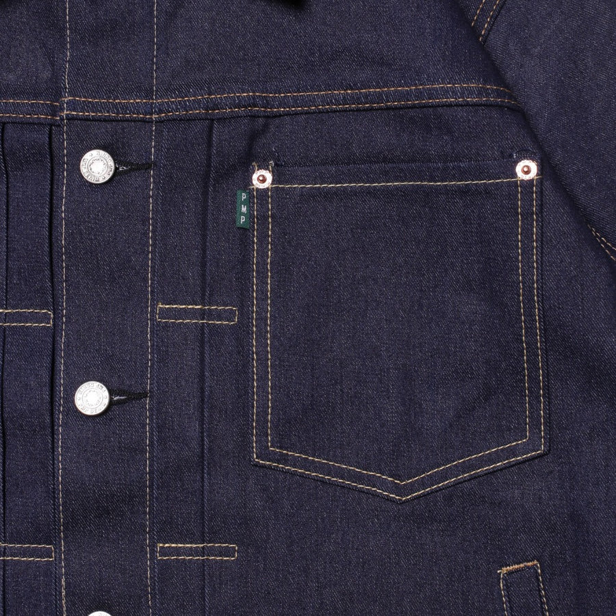 Pot Meets Pop Jacket - Super Skunk Deep Indigo - Jacket Jeans