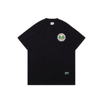 Pot Meets Pop Kaos Lengan Pendek - Smokin Grooves Tee Black Ss`25 - T'shirt