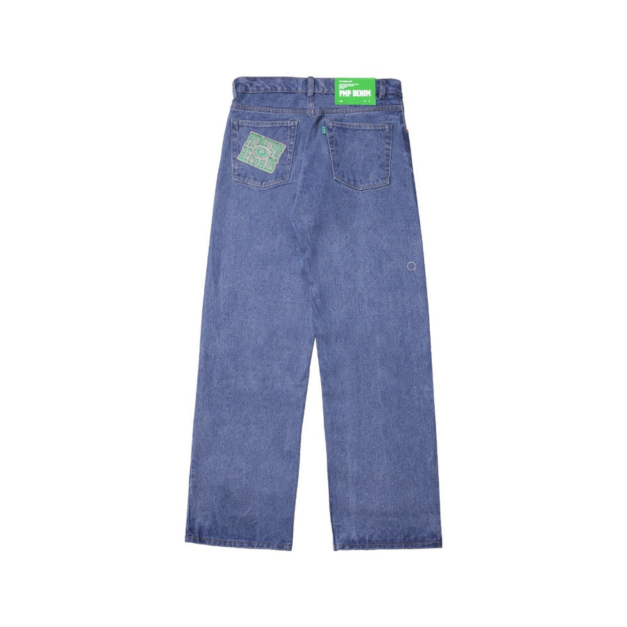 Pot Meets Pop Denim - Big Bambu Washed Blue Ss`25 - Loose Fit