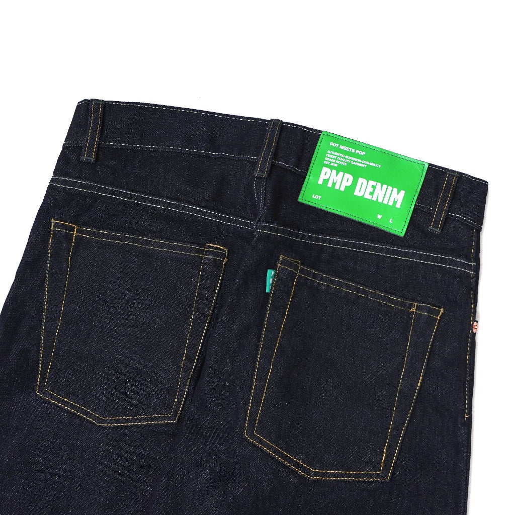Pot Meets Pop Denim - Pmp Denim Og Kush Selvedge Indigo - Slim Tapered