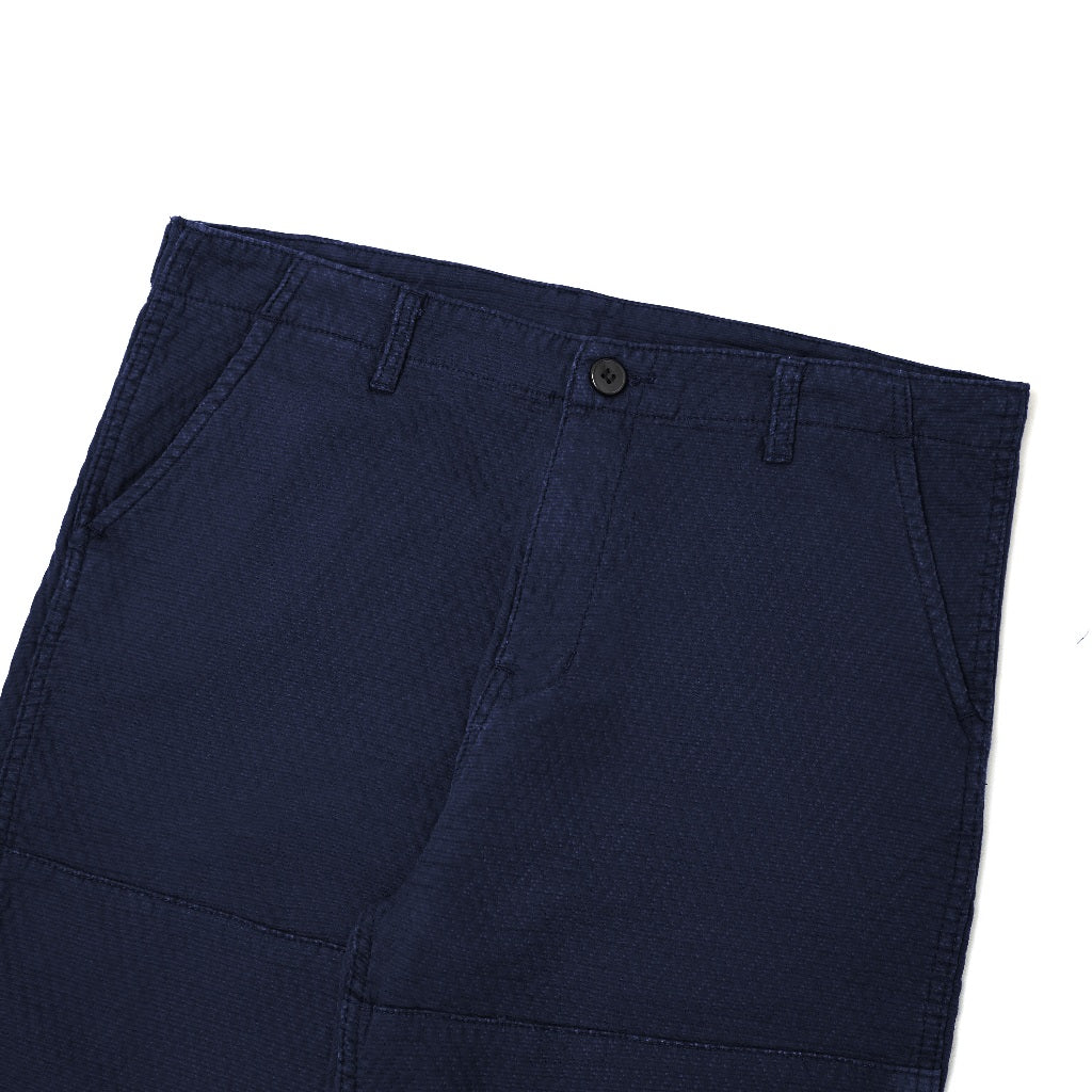 Pot Meets Pop Celana Panjang - French Cookie French Work Trousers Indigo Fw25 - French Workwear