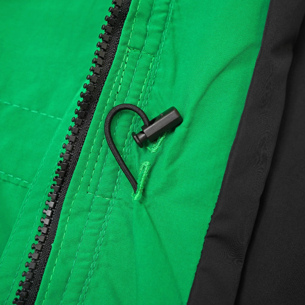 Pot Meets Pop Jaket - Leafy Outdoor Jacket Green Fw25 - Outdoor Jacket
